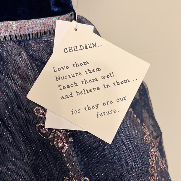 NWT Blueberi Boulevard Holiday Dress, size 18M - Picture 4 of 5